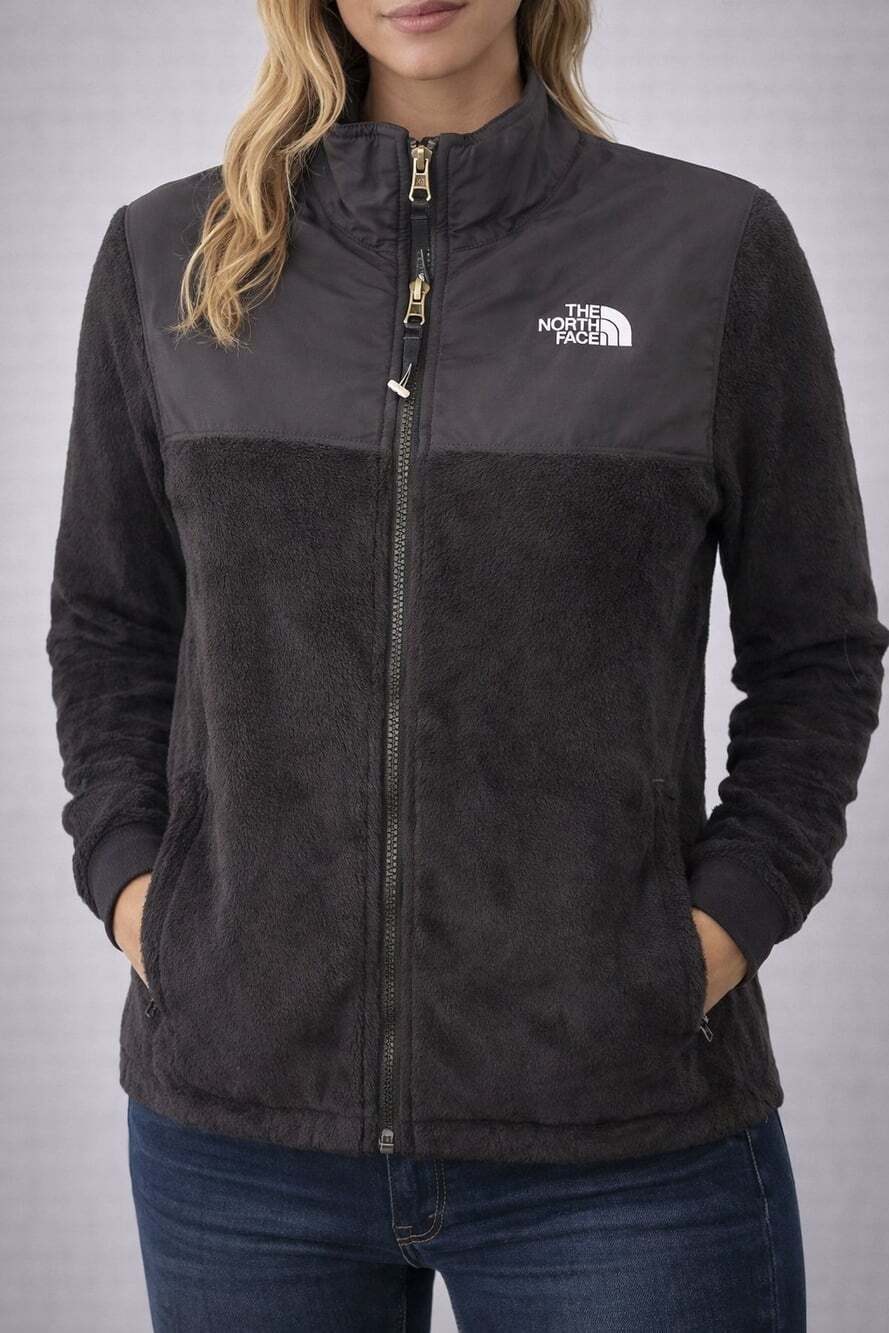 The North Face Women's Denali Jacket Black Womens Sz S Girls Sz XL A300 Great